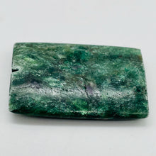 Load image into Gallery viewer, Rare Sparkling Ruby Fuschite 35x25mm Rectangle Pendant Bead Strand 108054