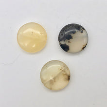 Load image into Gallery viewer, 3 Golden Dendritic Opal 20mm Disc Beads 003192 - PremiumBead Alternate Image 3
