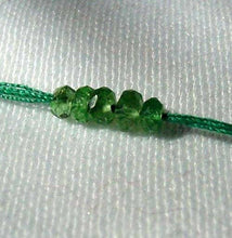 Load image into Gallery viewer, Genuine 5 Tsavorite Green Garnet Faceted Roundel 3mm Beads 000491B - PremiumBead Primary Image 1