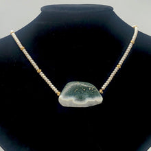 Load image into Gallery viewer, Ocean Jasper and Pearl 14K Gold Filled Necklace | 20 Inches Long |