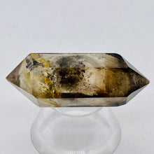 Load image into Gallery viewer, 87ct "Key Hole" Quartz Shaman Crystal Double Terminated | 46x15x15mm | Smoky | 1