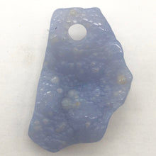 Load image into Gallery viewer, 155cts Blue Chalcedony Natural & Untreated Designer Pendant Bead 10506O - PremiumBead Primary Image 1
