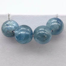 Load image into Gallery viewer, 4 Shimmering Blue Kyanite 12mm Round Beads 5597 - PremiumBead Primary Image 1