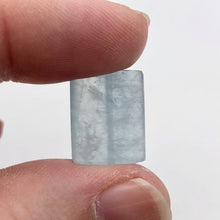 Load image into Gallery viewer, Aquamarine Bevelled Rectangle Pendant Bead | 19x15x6mm | Blue | 1 Bead | 00805p - PremiumBead Primary Image 1