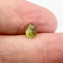 Load image into Gallery viewer, Peridot Faceted Briolette Bead | .9 cts | 7x5x3mm | Green | 1 bead | - PremiumBead Alternate Image 3