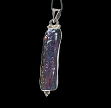 Load image into Gallery viewer, Exotic Natural Peacock Biwa Pearl & Sterling Silver Pendant 4749