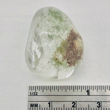 Load image into Gallery viewer, Lodalite Quartz Oval Pendant Figurine Bead | Clear Included|1 Bead| 29x23x18 mm|