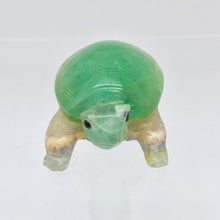 Load image into Gallery viewer, Natural Fluorine Turtle Figurine | 2 1/8x1 3/8x3/4&quot; | Green | 235 carats | 10856 - PremiumBead Alternate Image 9
