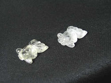 Load image into Gallery viewer, Swimmin' 2 Carved Animal Quartz Goldfish Beads | 20x14x8mm | Clear - PremiumBead Primary Image 1