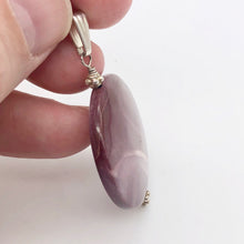 Load image into Gallery viewer, Dusty Rose Twister! 1 Mookaite Solid Serling Silver Pendant 503519B - PremiumBead Alternate Image 4