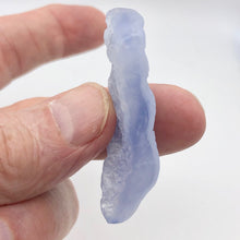 Load image into Gallery viewer, Blue Chalcedony Natural & Untreated Designer Pendant Bead - PremiumBead Alternate Image 10