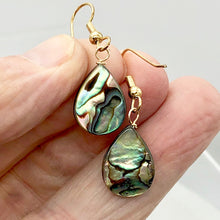 Load image into Gallery viewer, Labradorite 14K Gold Filled Drop Earringds | 1 1/2" Long | Blue Silver |