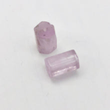Load image into Gallery viewer, 1 Premium Pink Kunzite 8x12mm Hexagon Tube 394 - PremiumBead Primary Image 1
