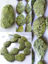 Load image into Gallery viewer, 1 Primo Reptilian Jasper Nugget Pendant Bead 8351 - PremiumBead Alternate Image 2