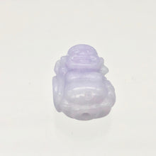 Load image into Gallery viewer, 23cts Hand Carved Buddha Lavender Jade Pendant Bead | 20.5x14.5x9.5mm | Lavender - PremiumBead Alternate Image 3