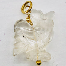 Load image into Gallery viewer, Cock A Doodle Doo! Quartz Rooster 14Kgf Pendant 509296QZG