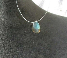 Load image into Gallery viewer, 14 Gem Quality Faceted Labradorite Briolette Beads 5532 - PremiumBead Alternate Image 3