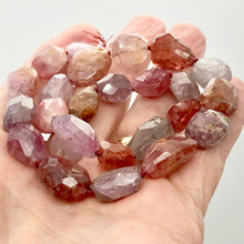 Load image into Gallery viewer, Natural 490cts Spinel Faceted Nugget Bead Strand 10409A