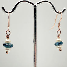 Load image into Gallery viewer, London Blue Topaz 14K Rose Gold Filled Drop | 2 | Blue | 1 Earrings |
