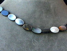 Load image into Gallery viewer, Hot Tahitian Mother of Pearl Flat Oval Bead Strand 104354 - PremiumBead Alternate Image 3