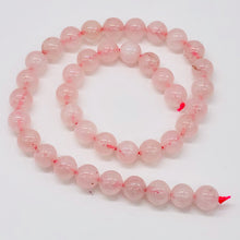 Load image into Gallery viewer, Rose Quartz 8" Strand Round | 10 mm | Pink | 20 Bead