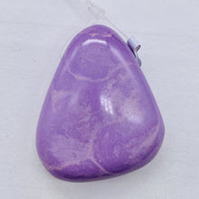 Load image into Gallery viewer, Phosphosiderite Free Form Pendant Bead | 40x34x14 mm | Lavender | 1 Bead |