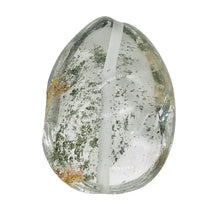 Load image into Gallery viewer, Lodalite Quartz Oval Pendant Bead | 27x20x14 mm | Clear Included | 1 Bead |