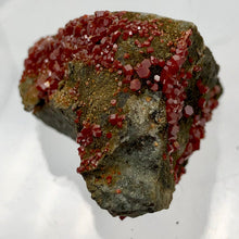 Load image into Gallery viewer, Vanadinite - Orange Red Sparkling Crystals Display Specimen |45x35x28mm | 36.2gr - PremiumBead Alternate Image 3