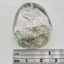 Load image into Gallery viewer, Lodalite Quartz Oval Pendant Figurine Bead | Clear Included|1 Bead| 30x26x16 mm|