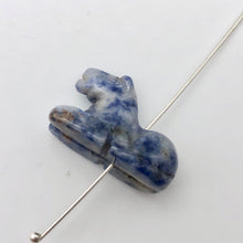 Load image into Gallery viewer, Trusty 2 Carved Sodalite Horse Pony Beads - PremiumBead Alternate Image 4