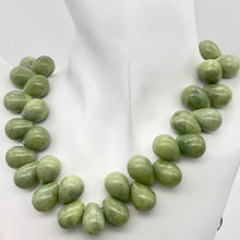 Load image into Gallery viewer, Lovely! Natural Chinese Peridot Pear Briolette Bead Stand! - PremiumBead Alternate Image 4