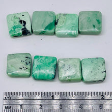 Load image into Gallery viewer, 8 Beads of Mint Green Turquoise Square Coin Beads 7412G