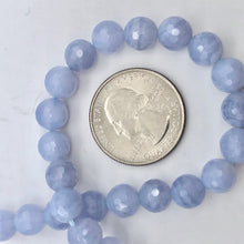 Load image into Gallery viewer, 8 AAA Faceted 8mm Blue Chalcedony Beads - PremiumBead Alternate Image 4
