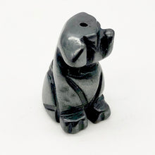 Load image into Gallery viewer, Companion Hematite Puppy Dog Figurine Worry Stone | 20x12x10mm | Silvery