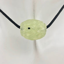 Load image into Gallery viewer, Basket Weave Carved 18x16mm Serpentine Jade Barrel Bead 10570 | 18x16mm | Green - PremiumBead Alternate Image 3