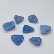 Load image into Gallery viewer, Chalcedony 37g Nugget Beads | 22x19x14 to 19x17x8mm | Blue | 7 Beads |