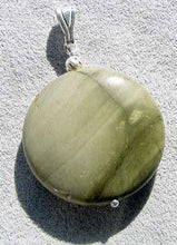 Load image into Gallery viewer, Stunning! Owyhee Jasper 35mm & Silver Pendant 507370B - PremiumBead Alternate Image 2