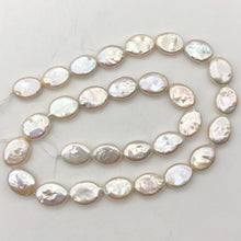 Load image into Gallery viewer, Creamy Oval/Teardrop FW Coin Pearl Strand - PremiumBead Alternate Image 4