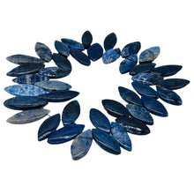 Load image into Gallery viewer, Designer Natural Sodalite Art Cut Bead Strand 109464C