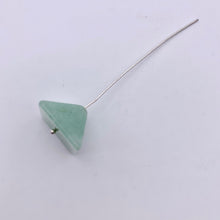 Load image into Gallery viewer, Shine 2 Hand Carved Aventurine Pyramid Beads, 17x17x11mm, Green 9289AV | 17x17x11mm | Green - PremiumBead Alternate Image 4