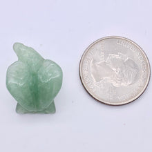 Load image into Gallery viewer, 2 Soaring Carved Aventurine Eagle Beads | 21x16x14mm | Green - PremiumBead Alternate Image 5