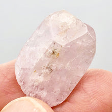 Load image into Gallery viewer, Kunzite Pale Pink Lavender Rectangular Pendant Bead | 35x23x8mm | 1 Bead |