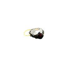 Load image into Gallery viewer, Natural .77cts Black Red Diamond 18K Pendant Bead | 5x4mm diamond; 3mm loop |