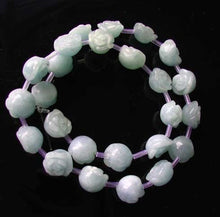 Load image into Gallery viewer, 25 Roses Carved Quartz & Calcite Flower Bead Strand 110174 - PremiumBead Primary Image 1
