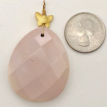 Load image into Gallery viewer, Desert Sand with Butterfly! Natural Mookaite Centerpiece 14K Gold Filled Pendant
