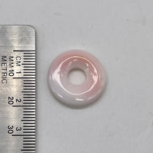 Load image into Gallery viewer, Rare Pink Conch Shell 20mm Pi Circle Pendant Bead 9826