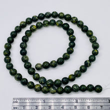 Load image into Gallery viewer, 33 Reptile Russian Jasper 6mm Round Beads 009166