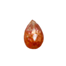 Load image into Gallery viewer, Natural Orange/Red Sunstone Briolette Pendant Bead |8x6x4mm | 1 Bead |