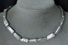 Load image into Gallery viewer, Rare Rectangular Platinum FW Coin Pearl Strand 105223 - PremiumBead Primary Image 1