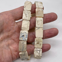 Load image into Gallery viewer, 4 Beads of African Opal Flat Rectangle Beads 003273